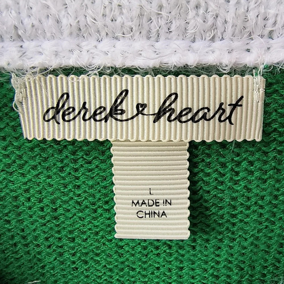 Derek Heart Christmas Festive Holiday Elf Dress, L - Picture 2 of 9